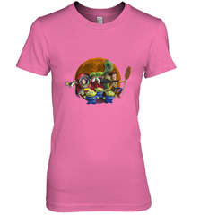 Disney Pixar Toy Story Halloween Moon Group Women's Premium T-Shirt Women's Premium T-Shirt - FordPhuMy