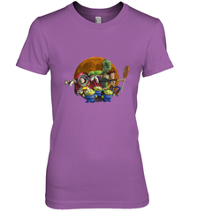 Disney Pixar Toy Story Halloween Moon Group Women's Premium T-Shirt Women's Premium T-Shirt - FordPhuMy
