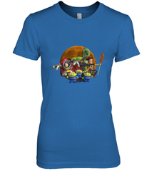 Disney Pixar Toy Story Halloween Moon Group Women's Premium T-Shirt Women's Premium T-Shirt - FordPhuMy