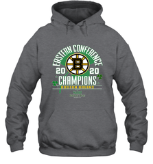 NHL ST PATRICK'S DAY Boston Bruins Fanatics 2020 Eastern Conference Champions Defensive Zone Hooded Sweatshirt Hooded Sweatshirt - FordPhuMy