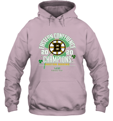 NHL ST PATRICK'S DAY Boston Bruins Fanatics 2020 Eastern Conference Champions Defensive Zone Hooded Sweatshirt Hooded Sweatshirt - FordPhuMy