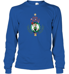 NBA Boston Celtics Logo merry Christmas gilf Long Sleeve T-Shirt Long Sleeve T-Shirt - FordPhuMy