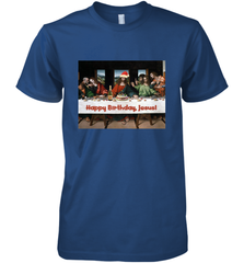 Comics Style Funny Christmas Happy Birthday Jesus Men's Premium T-Shirt Men's Premium T-Shirt - FordPhuMy