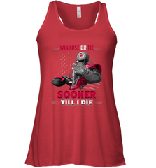 Oklahoma Sooners Win Lose Or Tie Women's Racerback Tank Women's Racerback Tank - FordPhuMy