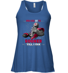 Oklahoma Sooners Win Lose Or Tie Women's Racerback Tank Women's Racerback Tank - FordPhuMy