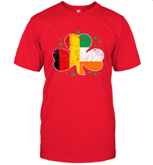 Irish German Flag Shamrock St Patricks Shirts Men's T-Shirt Men's T-Shirt - FordPhuMy