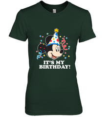 Disney Mickey Mouse It�s My Birthday Women's Premium T-Shirt Women's Premium T-Shirt - FordPhuMy