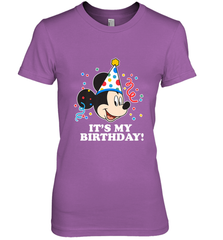 Disney Mickey Mouse It�s My Birthday Women's Premium T-Shirt Women's Premium T-Shirt - FordPhuMy