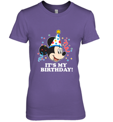 Disney Mickey Mouse It�s My Birthday Women's Premium T-Shirt Women's Premium T-Shirt - FordPhuMy