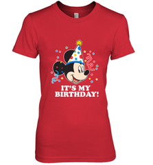 Disney Mickey Mouse It�s My Birthday Women's Premium T-Shirt Women's Premium T-Shirt - FordPhuMy