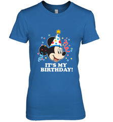 Disney Mickey Mouse It�s My Birthday Women's Premium T-Shirt Women's Premium T-Shirt - FordPhuMy