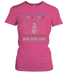 Christmas Baseball Snowman Ugly Christmas Xmas Women's T-Shirt Women's T-Shirt - FordPhuMy