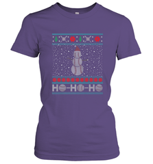 Christmas Baseball Snowman Ugly Christmas Xmas Women's T-Shirt Women's T-Shirt - FordPhuMy