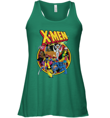 Marvel X Men Animated Series Retro 90s Women's Racerback Tank Women's Racerback Tank - FordPhuMy