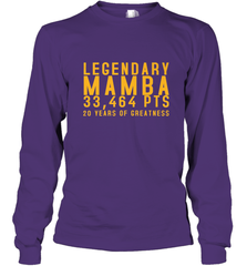 Black Mamba Legendary Mamba Out Farewell Tribute Long Sleeve T-Shirt Long Sleeve T-Shirt - FordPhuMy