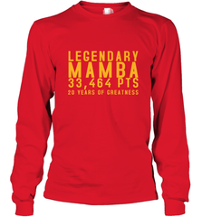 Black Mamba Legendary Mamba Out Farewell Tribute Long Sleeve T-Shirt Long Sleeve T-Shirt - FordPhuMy