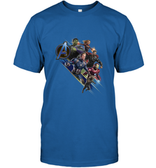 Marvel Avengers Endgame Action Pose Logo Men's T-Shirt Men's T-Shirt - FordPhuMy