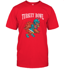 Cool Turkey Bowl _ Funny Thanksgiving Football Player Men's T-Shirt Men's T-Shirt - FordPhuMy