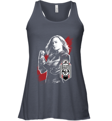 Avengers Endgame Captain Marvel Tag Poster Women's Racerback Tank Women's Racerback Tank - FordPhuMy