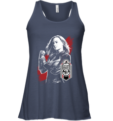 Avengers Endgame Captain Marvel Tag Poster Women's Racerback Tank Women's Racerback Tank - FordPhuMy