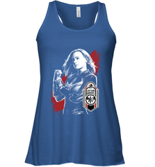 Avengers Endgame Captain Marvel Tag Poster Women's Racerback Tank Women's Racerback Tank - FordPhuMy