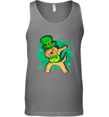 Dabbing Irish Terrier Dog Leprechaun St Patricks Day Ireland Men's Tank Top Men's Tank Top - FordPhuMy