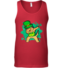 Dabbing Irish Terrier Dog Leprechaun St Patricks Day Ireland Men's Tank Top Men's Tank Top - FordPhuMy