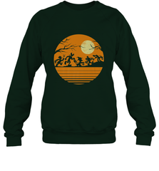 Disney Mickey Mouse and Friends Halloween Crewneck Sweatshirt Crewneck Sweatshirt - FordPhuMy