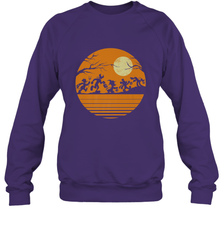 Disney Mickey Mouse and Friends Halloween Crewneck Sweatshirt Crewneck Sweatshirt - FordPhuMy