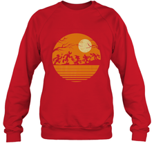 Disney Mickey Mouse and Friends Halloween Crewneck Sweatshirt Crewneck Sweatshirt - FordPhuMy