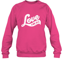 Cute Love Valentines Day Retro Vintage Top Crewneck Sweatshirt Crewneck Sweatshirt - FordPhuMy