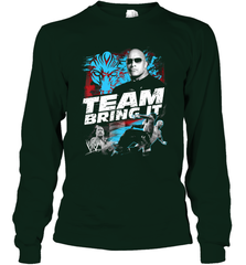 WWE The Rock Team Bring It Long Sleeve T-Shirt Long Sleeve T-Shirt - FordPhuMy