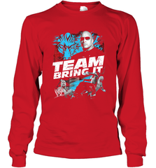 WWE The Rock Team Bring It Long Sleeve T-Shirt Long Sleeve T-Shirt - FordPhuMy