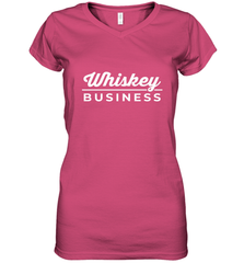 Whiskey Business Drinking St Patrick's Day Women's V-Neck T-Shirt Women's V-Neck T-Shirt - FordPhuMy
