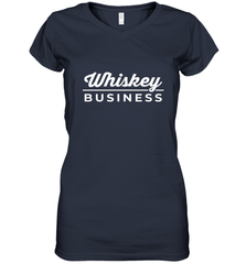 Whiskey Business Drinking St Patrick's Day Women's V-Neck T-Shirt Women's V-Neck T-Shirt - FordPhuMy