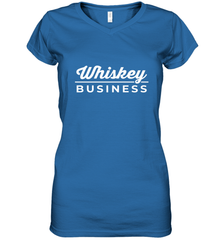 Whiskey Business Drinking St Patrick's Day Women's V-Neck T-Shirt Women's V-Neck T-Shirt - FordPhuMy
