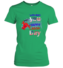 Happy labor day wishes USA flag for men and woman Women's T-Shirt Women's T-Shirt - FordPhuMy