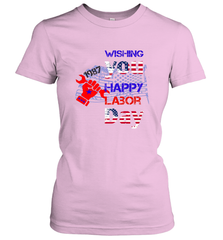 Happy labor day wishes USA flag for men and woman Women's T-Shirt Women's T-Shirt - FordPhuMy