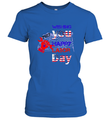 Happy labor day wishes USA flag for men and woman Women's T-Shirt Women's T-Shirt - FordPhuMy