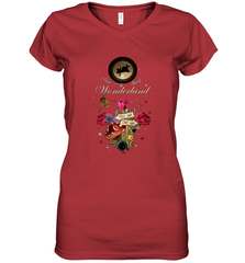 I Found Myself In Wonderland  Alice In Wonderland Women's V-Neck T-Shirt Women's V-Neck T-Shirt - FordPhuMy