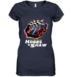 Fast and the furious Hobbs and Shaw Women's V-Neck T-Shirt
