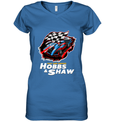 Fast and the furious Hobbs and Shaw Women's V-Neck T-Shirt Women's V-Neck T-Shirt - FordPhuMy