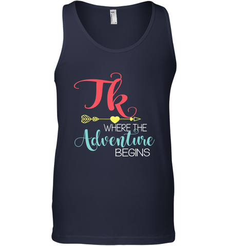 TK Transitional Kindergarten Where The Adventure Begins Men's Tank Top