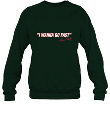 Talladega Nights I Wanna Go Fast Ricky Bobby Signature Crewneck Sweatshirt Crewneck Sweatshirt - FordPhuMy