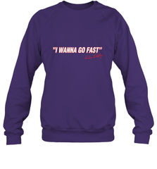 Talladega Nights I Wanna Go Fast Ricky Bobby Signature Crewneck Sweatshirt Crewneck Sweatshirt - FordPhuMy
