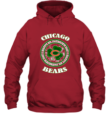 NFL Chicagi Bears Logo Happy St Patrick's Day Hooded Sweatshirt Hooded Sweatshirt - FordPhuMy
