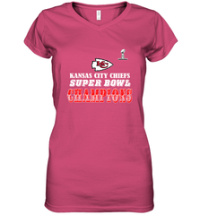 NFL Kansas City Chiefs super bowl champions 2020 Women's V-Neck T-Shirt Women's V-Neck T-Shirt - FordPhuMy