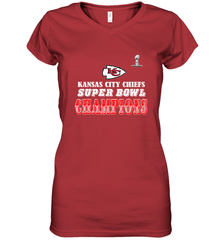 NFL Kansas City Chiefs super bowl champions 2020 Women's V-Neck T-Shirt Women's V-Neck T-Shirt - FordPhuMy