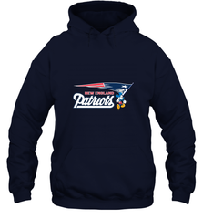 Nfl New England Patriots Champion Mickey Mouse Team Hooded Sweatshirt Hooded Sweatshirt - FordPhuMy
