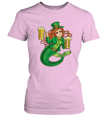 St Patricks Day Shirt Women Leprechaun Mermaid Girls Redhead Women's T-Shirt Women's T-Shirt - FordPhuMy